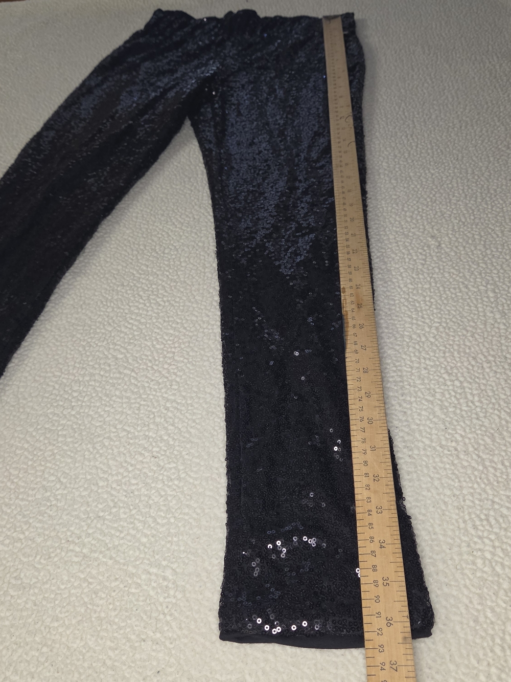 Vanilla Bay Women's Black Sequin Pants Size Small NWT - Picture 6 of 9